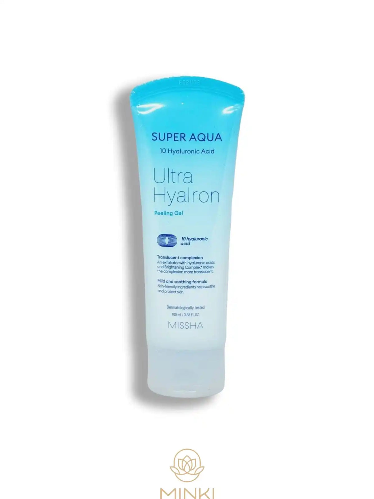 MISSHA Super Aqua Ultra Hyalron Peeling Gel - Exfoliante con hialurónico 100 ml
