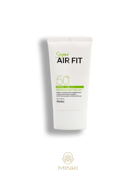 A’PIEU Super Air Fit Mild Sunscreen Daily SPF50+/PA++++ - Protector solar mineral SPF50+/PA++++ 50 ml