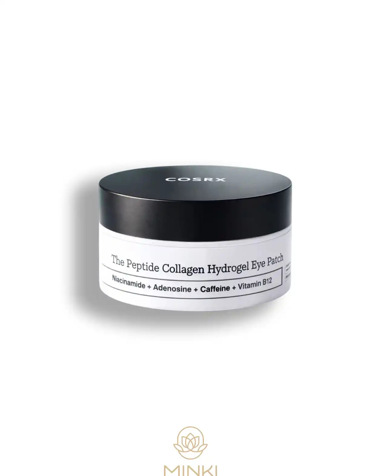 COSRX The Peptide Collagen Hydrogel Eye Patch - Parches de hidrogel para contorno de ojos 60 uds.