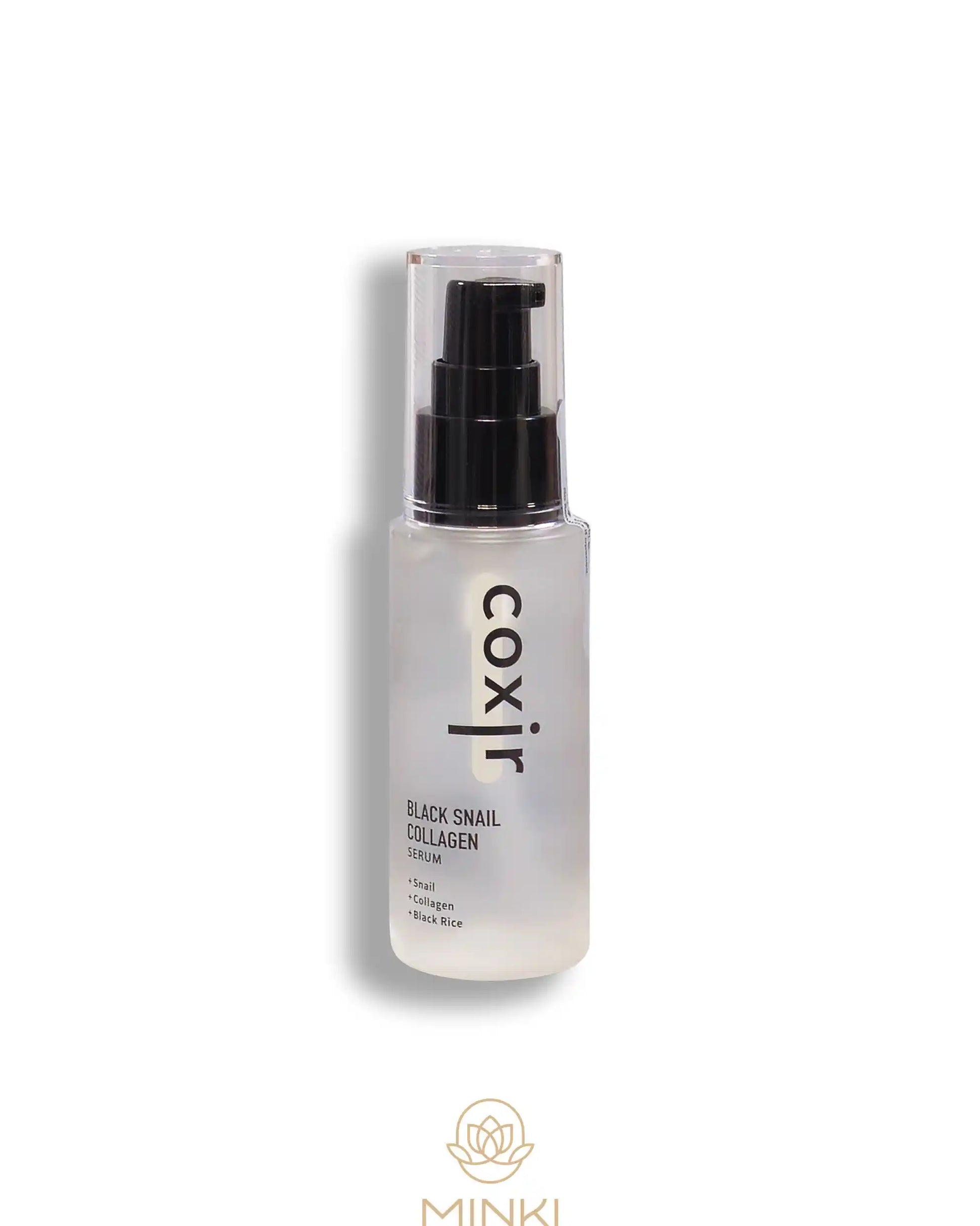 COXIR Black Snail Collagen Serum - Sérum antiedad de mucina y colágeno 50 ml