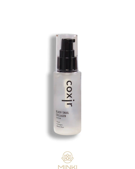 COXIR Black Snail Collagen Serum - Sérum antiedad de mucina y colágeno 50 ml