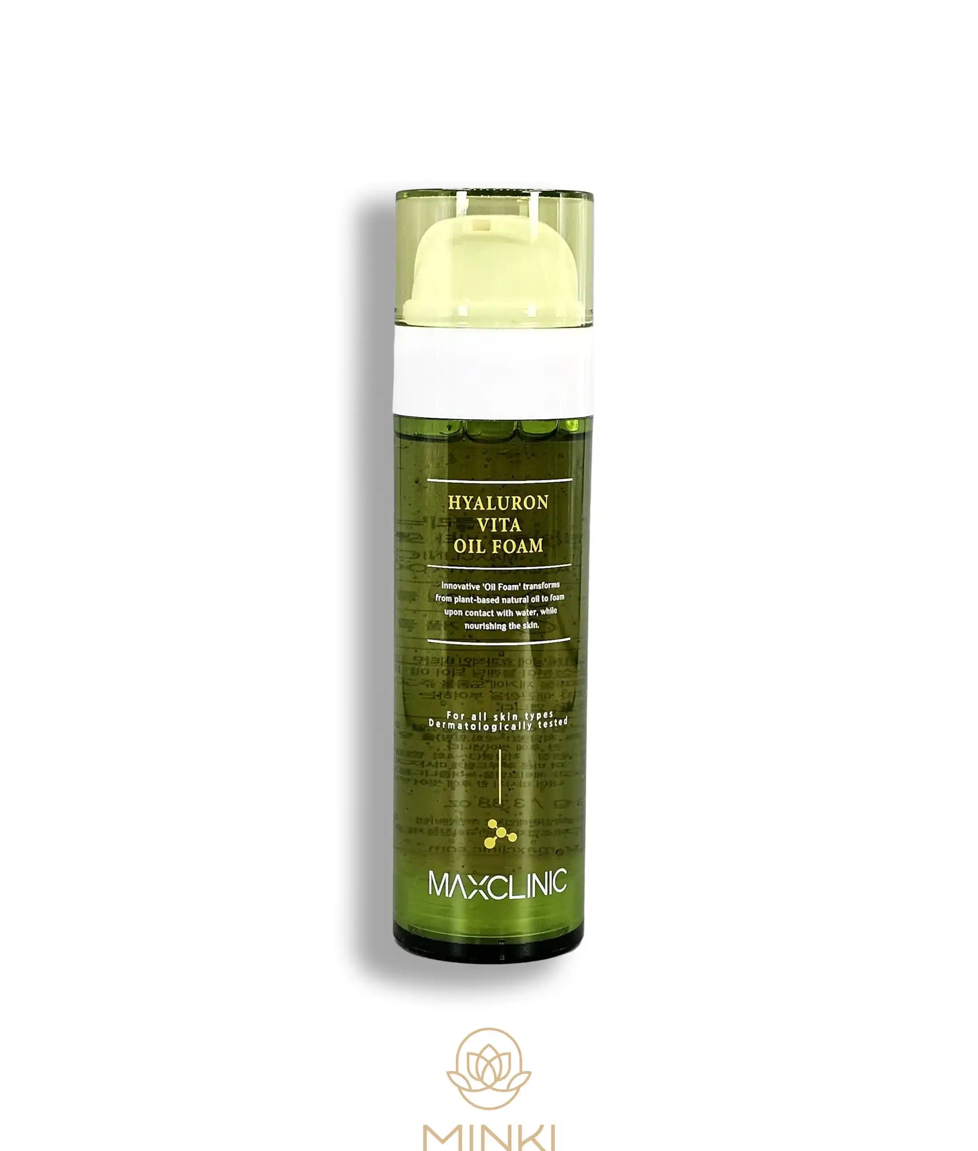 MAXCLINIC Hyaluron Vita Oil Foam - Limpiador espuma-aceite nutritivo 110 g