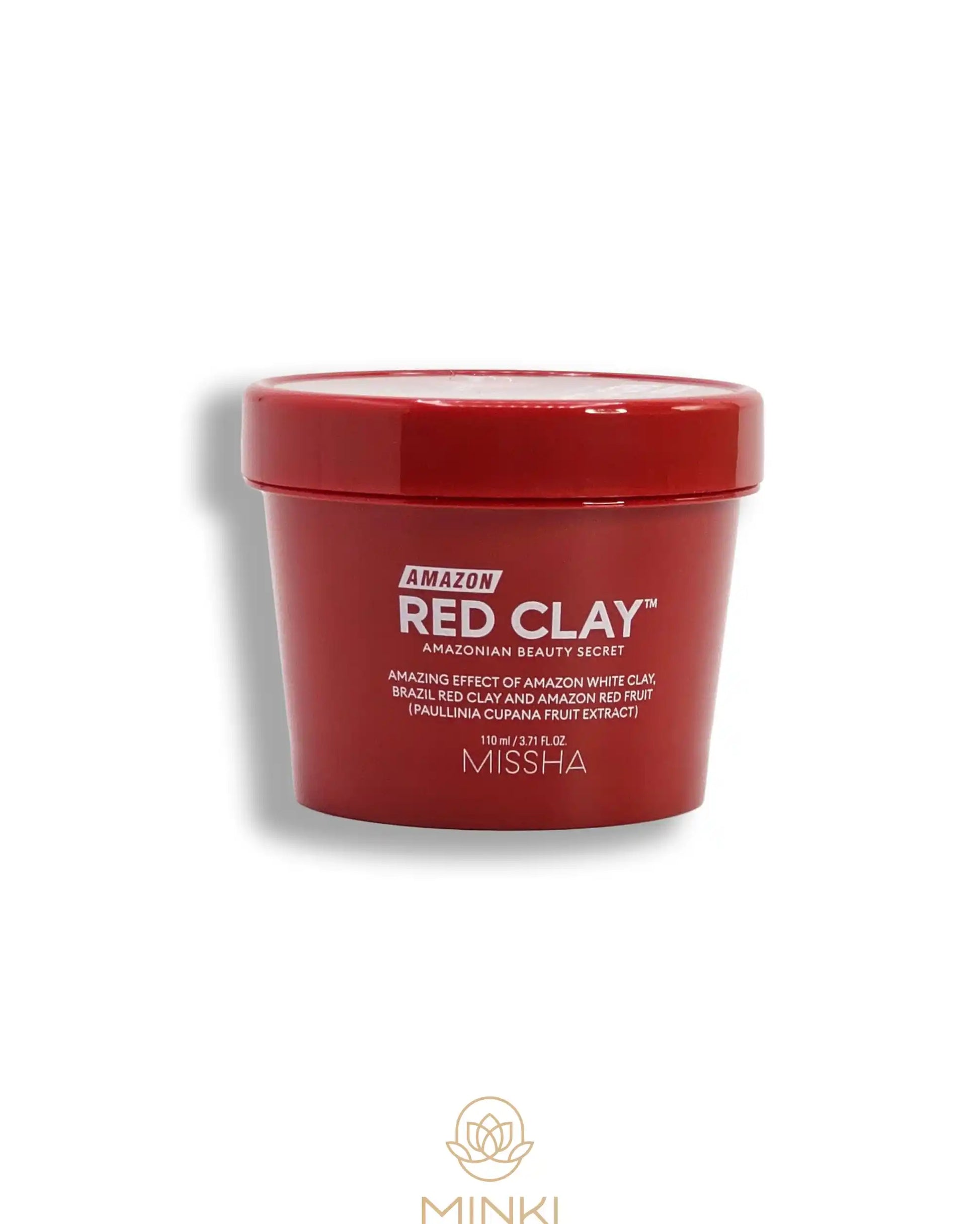 MISSHA Amazon Red Clay Mask - Mascarilla de arcilla purificante 110 ml