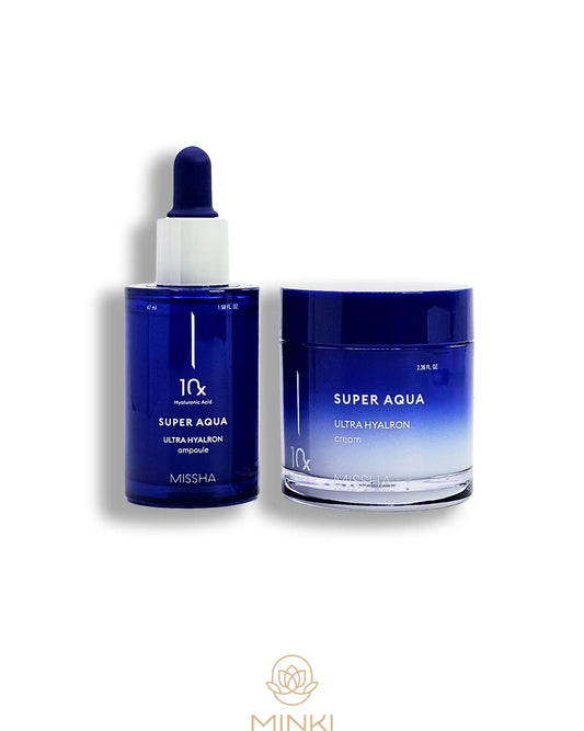 MISSHA Super Aqua Ultra Hyalron Duo Set - Dúo set de ácido hialurónico
