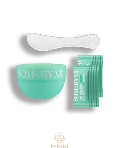 SOME BY MI Spirulina PDRN Soothing Relief Sherbet Mask - Mascarilla de PDNR 100 g