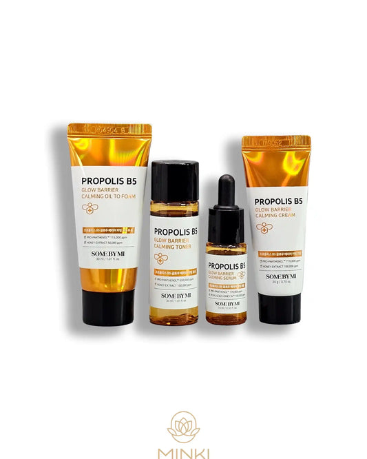 SOME BY MI Propolis B5 Glow Barrier Calming Starter Kit - Kit calmante de propóleo