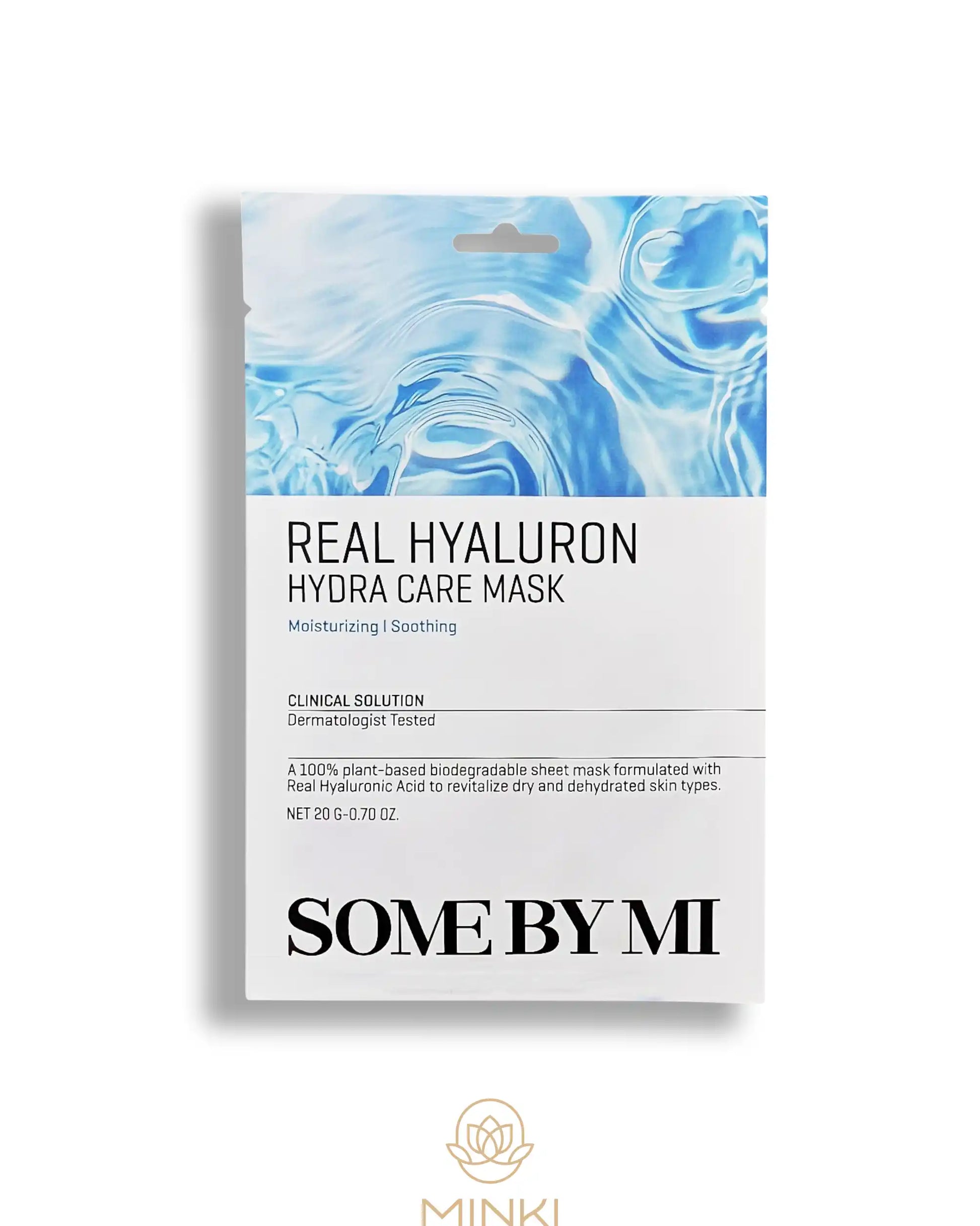 SOME BY MI Real Hyaluron Hydra Care Mask - Mascarilla con ácido hialurónico  20 g