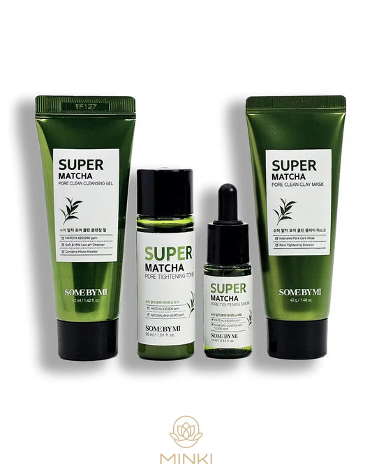 SOME BY MI Super Matcha Pore Care Starter Kit - Kit para el cuidado de poros