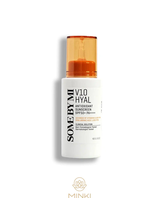 SOME BY MI V10 Hyal Antioxidant Sunscreen SPF 50+/PA++++ - Protector solar antioxidante 40 ml