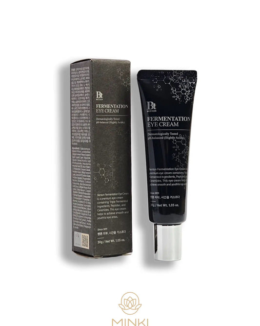 BENTON Fermentation Eye Cream en su envase junto a la caja original