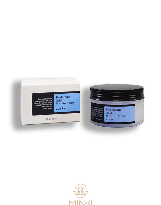 COSRX Hyaluronic Acid Intensive Cream en su envase junto a la caja original