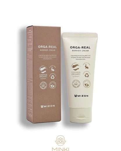 MIZON Orga-Real Barrier Cream - Crema con manteca de karité 100 ml