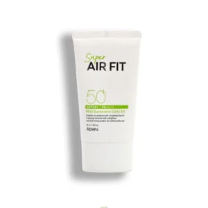 Protector solar A'pieu Super Air Fit Mild SPF50+ textura ligera y calmante
