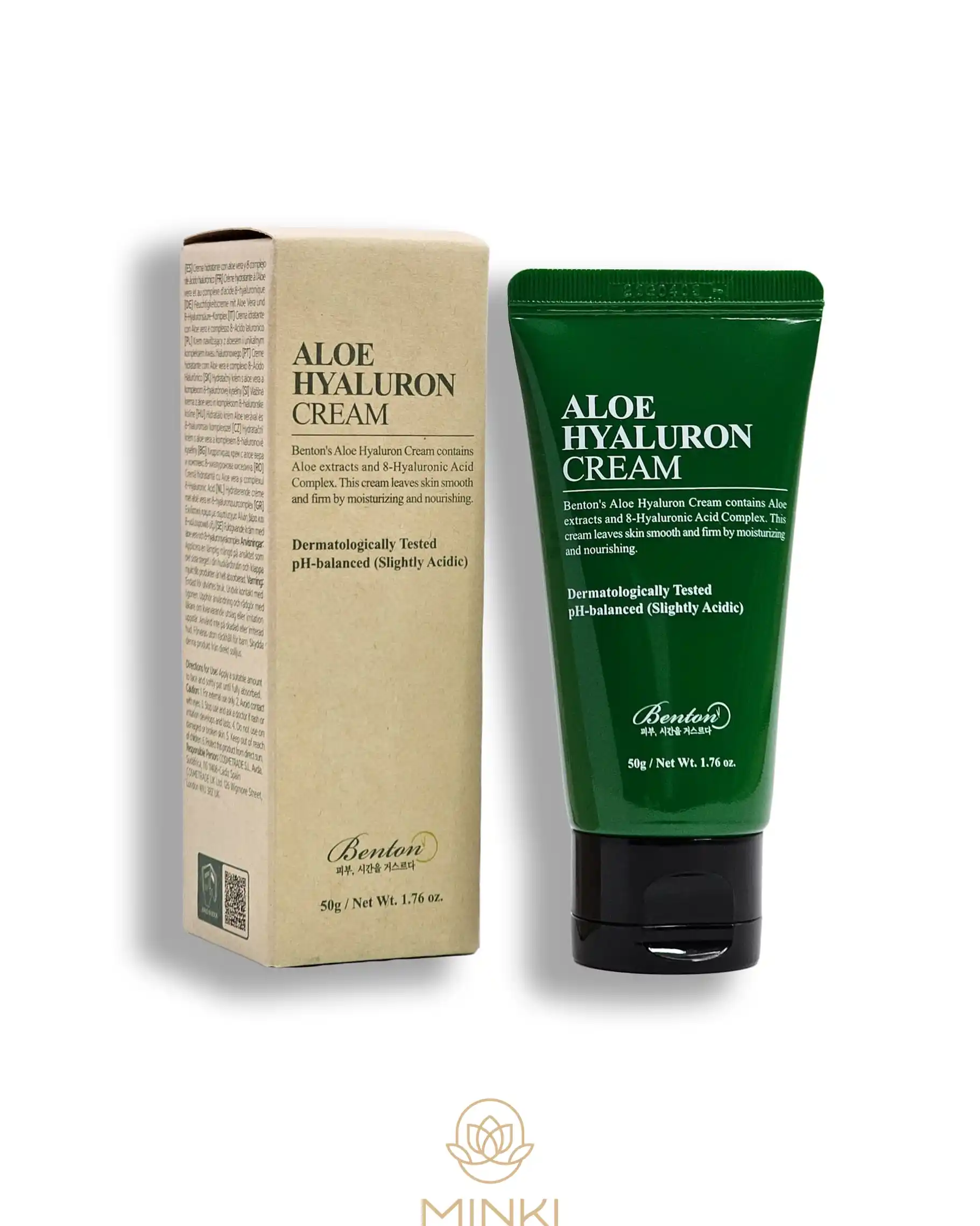 Crema de aloe y ácido hialurónico - Imagen 2