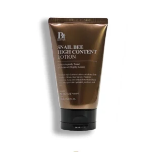 Crema veneno de abeja BENTON Snail Bee High Content Lotion, reparadora y calmante con baba de caracol