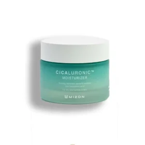 Crema facial piel sensible MIZON Cicaluronic Moisturizer, hidratante y calmante con centella asiática y ácido hialurónico