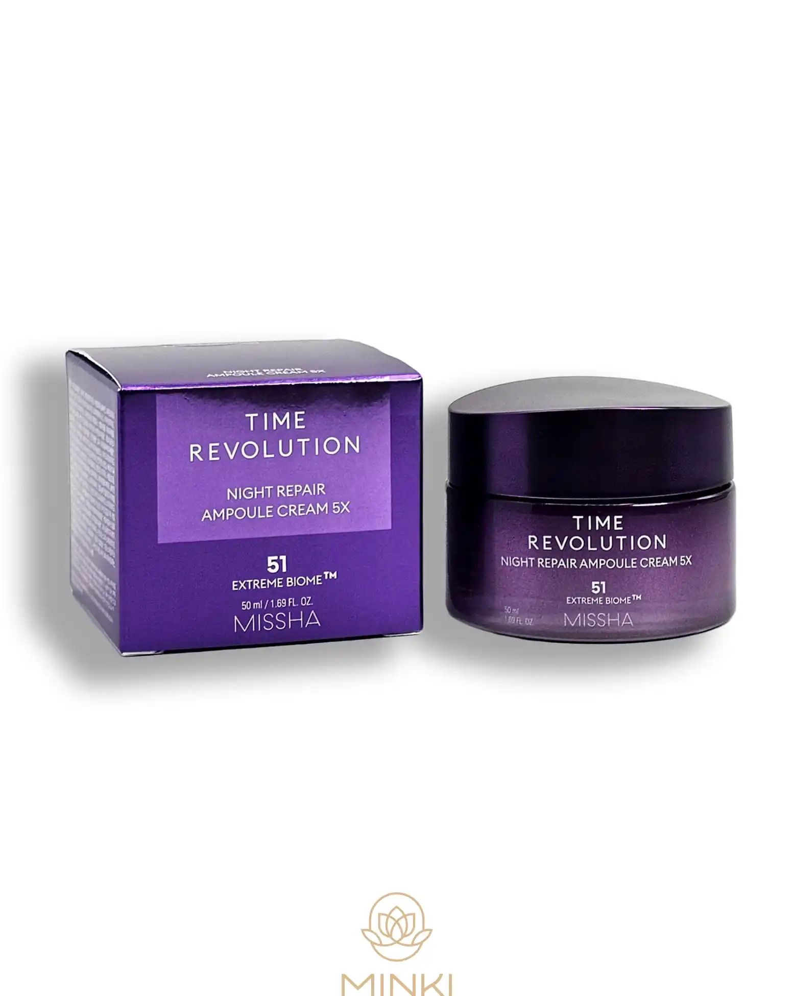 Crema reparadora Time Revolution Night Repair ampoule 5x - Imagen 2