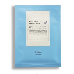 Mascarilla Dr.Althea Herb Therapy Velvet, hidratante y revitalizante coreana para todo tipo de piel