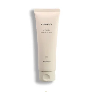 Limpiador facial AROMATICA para pieles grasas con árbol de té