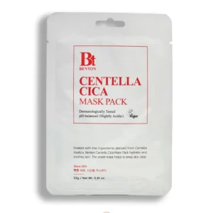 Mascarilla anti rojeces Goodbye Redness Centella Mask de Benton para calmar y reducir el enrojecimiento