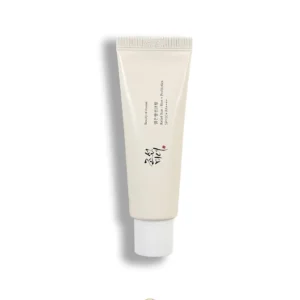 Beauty of Joseon sunscreen Relief Sun Rice & Probiotics SPF50+ textura ligera y sin residuo blanco