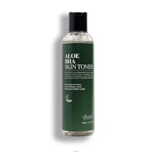 Tónico Benton aloe BHA, hidratante y exfoliante suave para piel grasa y con tendencia acneica