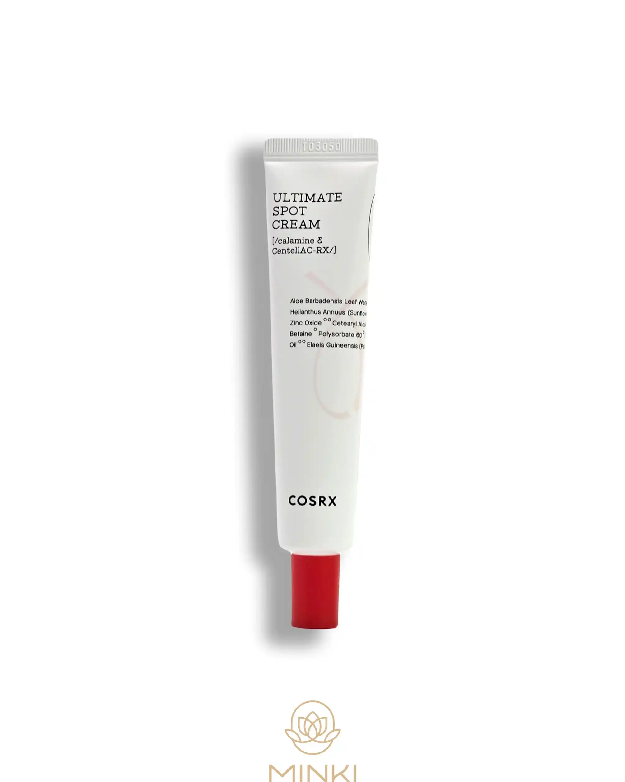 Crema antiacné COSRX AC Collection Ultimate Spot, calmante y reparadora para piel con granos