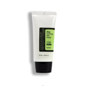 Protector solar COSRX Aloe Soothing Sun Cream SPF50+, hidratante y calmante con aloe vera