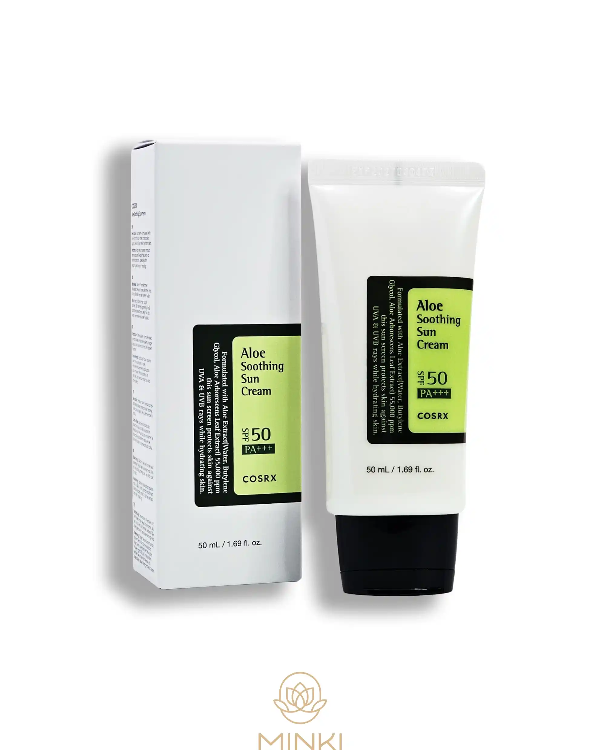Protector solar calmante con aloe SPF50+/PA+++ - Imagen 2