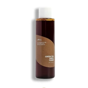 Tónico piel grasa coreano de ISNTREE Green Tea Fresh, purificante y equilibrante con té verde para controlar el sebo y calmar la piel