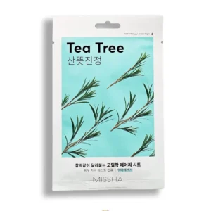 Mascarilla de árbol de té coreana de MISSHA para piel grasa y con acné e imperfecciones