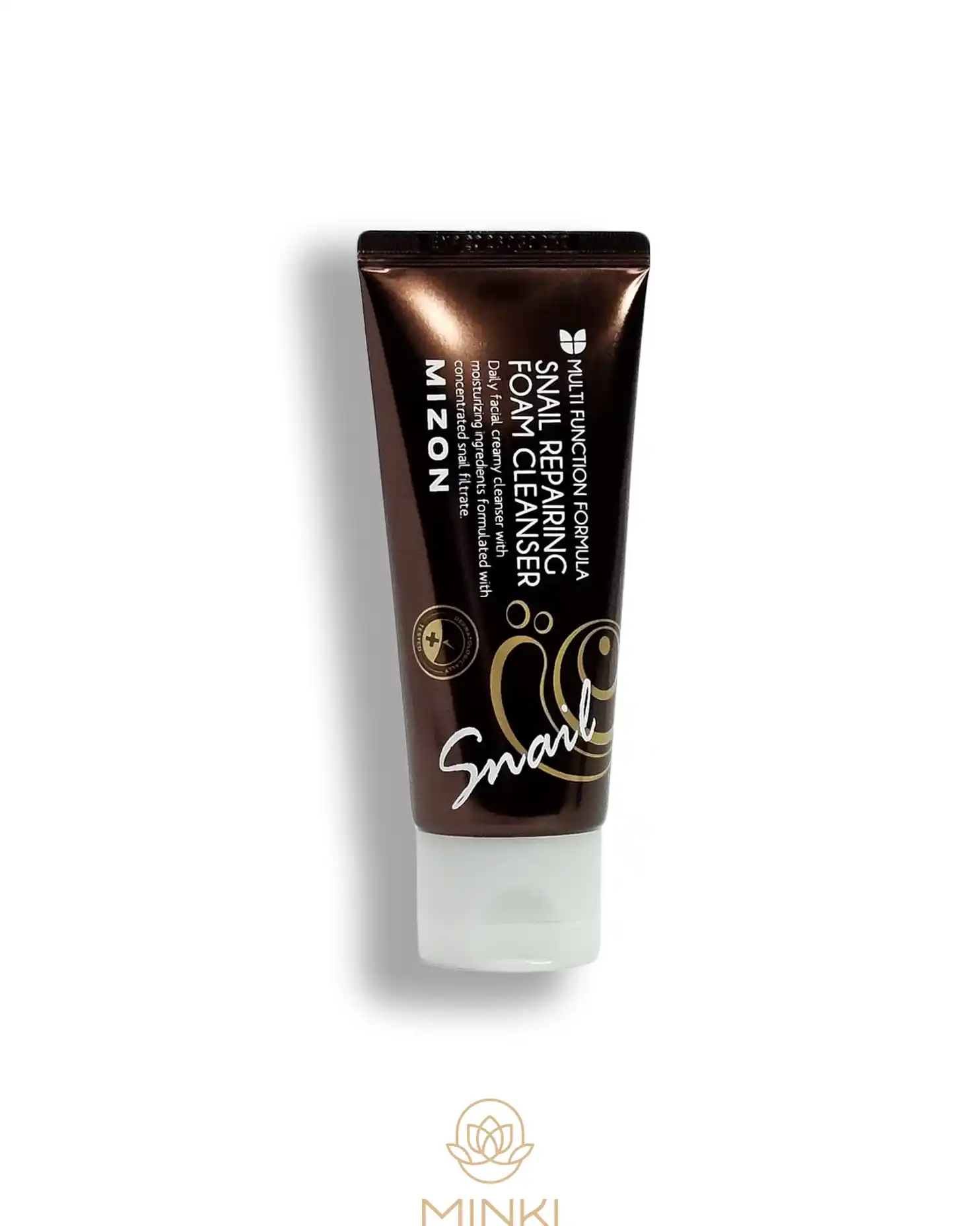 Limpiador facial con baba de caracol MIZON Snail Repairing Foam Cleanser