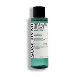 Tónico ácido salicílico SOME BY MI 30 Days Miracle, exfoliante facial antiacné con AHA, BHA y PHA