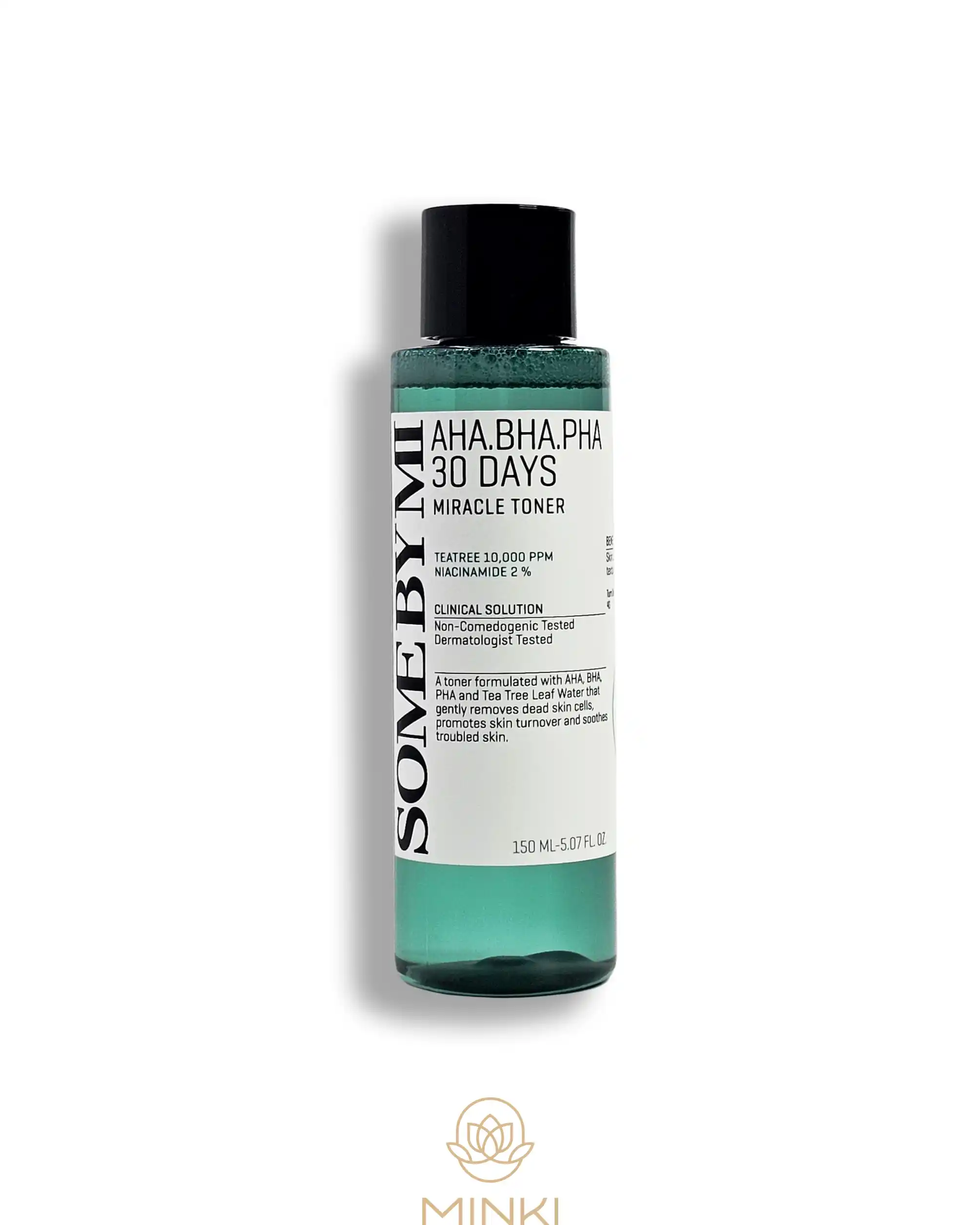 Tónico ácido salicílico SOME BY MI 30 Days Miracle, exfoliante facial antiacné con AHA, BHA y PHA