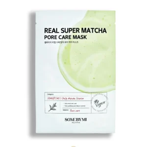 Mascarilla coreana para poros Super Matcha Pore Care de SOME BY MI, purificante y refrescante para piel mixta y grasa