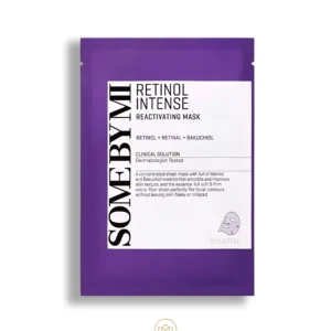 Mascarilla coreana de retinol SOME BY MI , antiedad e hidratante, Retinol Intense Sheet Mask